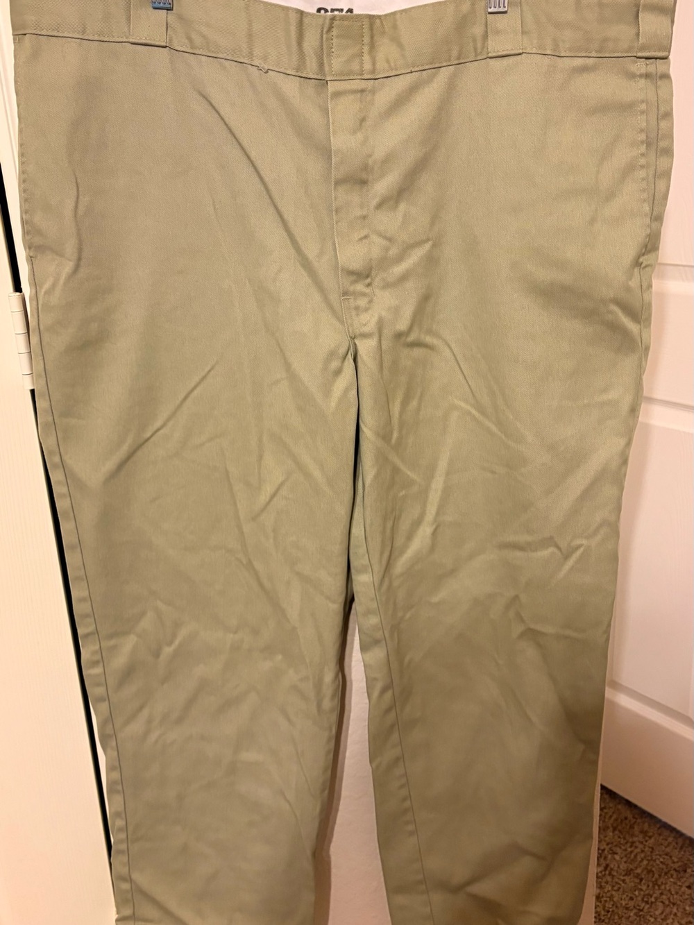 Dickies Men's Chinos in Light Olive Green